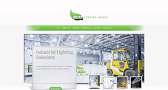 Desktop Screenshot of ecolightinggrp.com